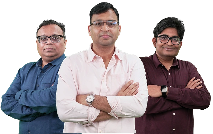 Vivek Bajaj, Chetan Panchamia, Souradeep Dey